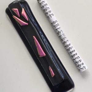 Mezuzah - Fused Glass